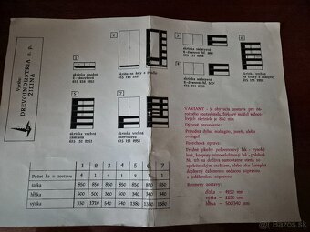 Obývacia stena Variant - 2