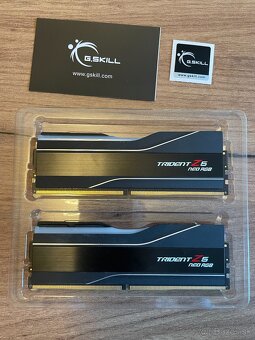 RAM súpravu: G.SKILL Trident Z5 Neo RGB DDR5-6000 (2×16 GB) - 2