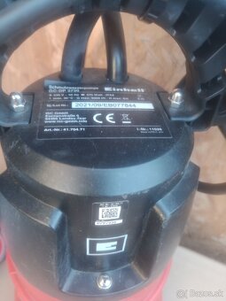 Einhell kalové čerpadlo 370W - 2