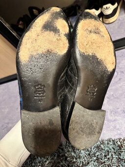 Pánske spoločenské kožené topánky - 2