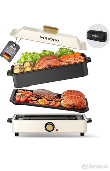 MIHOHO ELEKTRICKÝ GRIL + HORÚCI HRNIEC (HOT-POT) - 2