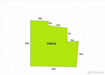 Predaj slnečný pozemok Brusno 550m2 - 2