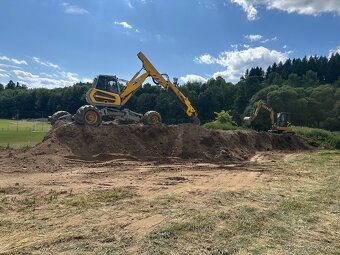 Práce strojom Menzi Muck A91F 4x4 - 2