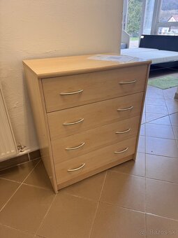 Komoda so 4 zásuvkami, - 2