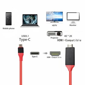 Kábel adaptéra USB-C na HDMI - 2
