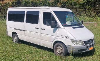 VYMENÍM Mercedes sprinter 2.2CDI 60kw M1 osobne auto v TP 9m - 2