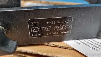 Predam drziak teleobjektivu Manfrotto 393 - 2