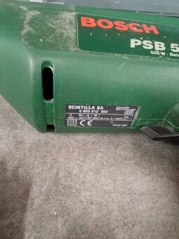 Priklepová vŕtačka Bosch PSB 500 R - 2