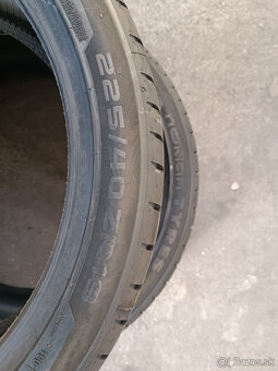 2ks NOVÉ 225/40 R19 - Nokian Powerproff 1- Letné - 2