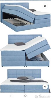 Manželská posteľ Boxspring - 2
