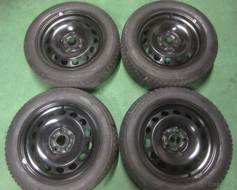 R16 Zimná sada GOLF rozteč 5x112 205/55R16 BRIDGESTONE 8mm - 2