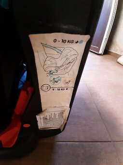 Používaná detská autosedačka 0-18 kg - 2