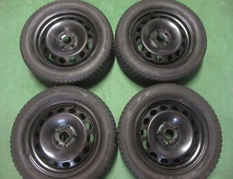 R16 Zimná sada ŠKODA rozteč 5x112 205/55R16 BRIDGESTONE - 2