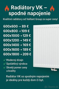 Predám radiátory Vaillant Group - 2