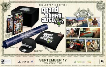 Predám GTA 5 Collector's Edition Xbox 360 - 2