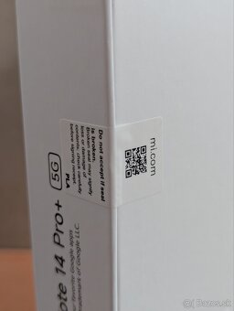 NEROZBALENÝ | Redmi Note 14 Pro+ 5G 512GB | Frost Blue - 2