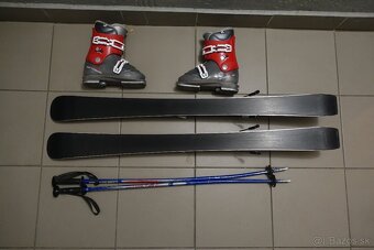 Predám detský lyžiarsky set 110cm - 2