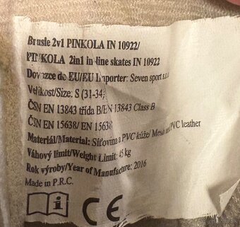 Dievčenské korčule 31-34 - 2