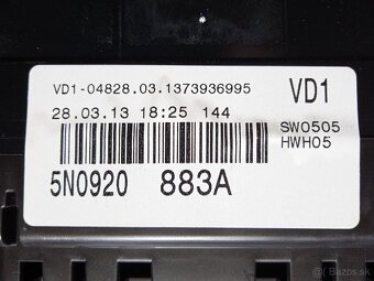 Farebne Budiky tiguan facelift 2014 - 2