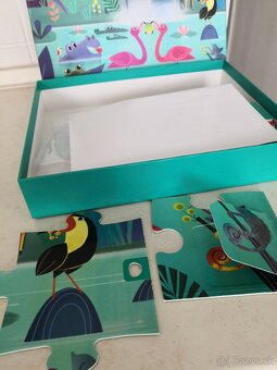 Puzzle zvieratká, zn. Janod - 2