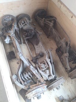 Nápravy na Škoda 1000 - 2