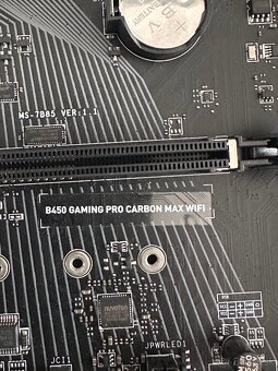 Základná doska MSI b450 Gaming Pro Carbon Max Wifi - 2