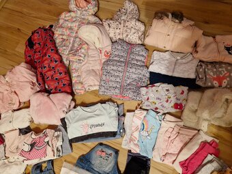Predam mix oblečenia pre dievčatko 56-92 - 2