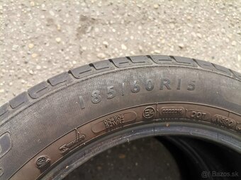 Predám Letné pneumatiky 185/60 R15 - 2