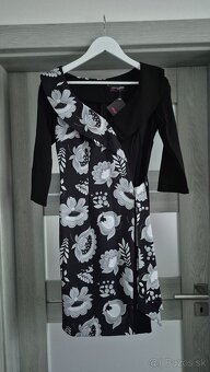 Nové čierno-biele šaty v.S, PC 72€ - 2