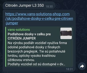 Podlaha Citroën Jumper L3 350 - 2