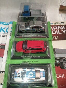 Modely Škoda 1:43+Multicar - 2