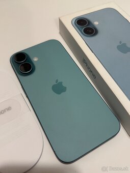 Apple Iphone 16 256Gb Teal - rozbalený v záruke- Aktuálny - 2