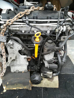 agregat na octavia II 1,9 tdi 77kw BXE motor, vstreky, hlava - 2
