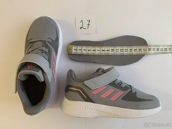 Detské tenisky zn. Adidas veľ. 27 a 28 - 2