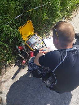 Meranie elektrických stĺpov - doplnenie partie - 2