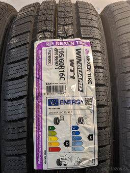 Dodávkové zimné pneu 195/60 R16C Nexen - 2