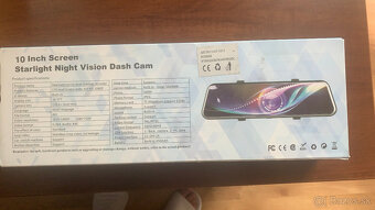 10 inch Screen Starlight Nicht Vision Dash Cam - 2