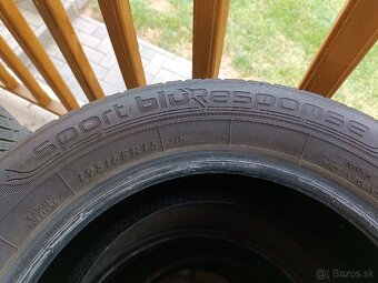 Letné pneumatiky Dunlop sportbluresponse 195/65/R15 - 2