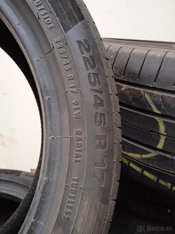 225/45 R17 CONTINENTAL 2ks letne - 2