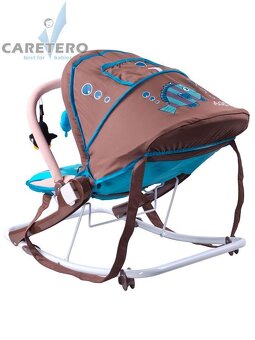 Detské polohovacie lehátko CARETERO, Aqua - 2