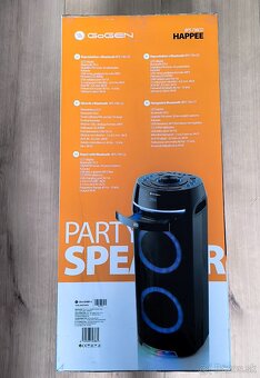 Bezdrôtový párty reproduktor GoGEN HAPPEE BPS 736 CD čierny - 2