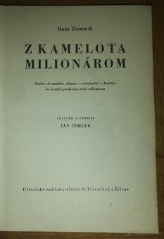 Hans Dominik - Z kamelota milionárom - 2