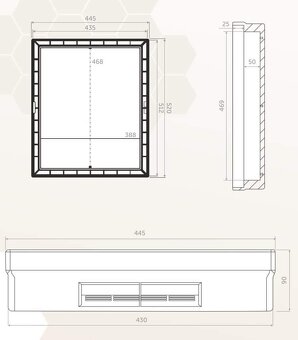 Včelie úle-zateplený vrchnák na úľ - 2