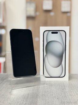 100% BATÉRIA - Apple iPhone 15 128GB Black - 2