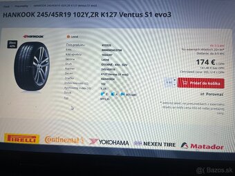 Hankook Ventus S1 evo3 245/45R19 - 2