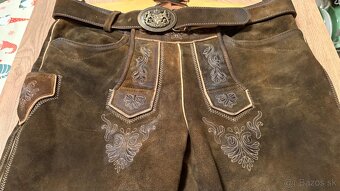 Poľovnícke nohavice kožené - 2
