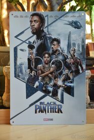 plechová cedule film Black Panther - 2