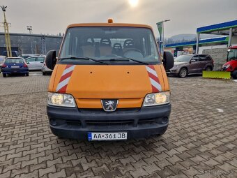 Predám Peugeot Boxer 2.8 HDI 3-stranný sklápač 7-miestny - 2