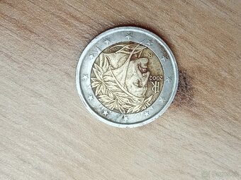 2 euro minca dánte - 2