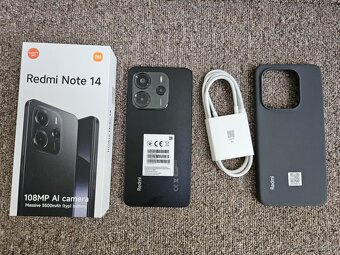 Xiaomi Redmi Note 14 , 6GB/128GB, cierny,novy,zaruka - 2